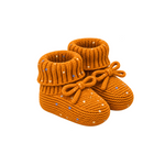 Booties, halten die Füße warm.